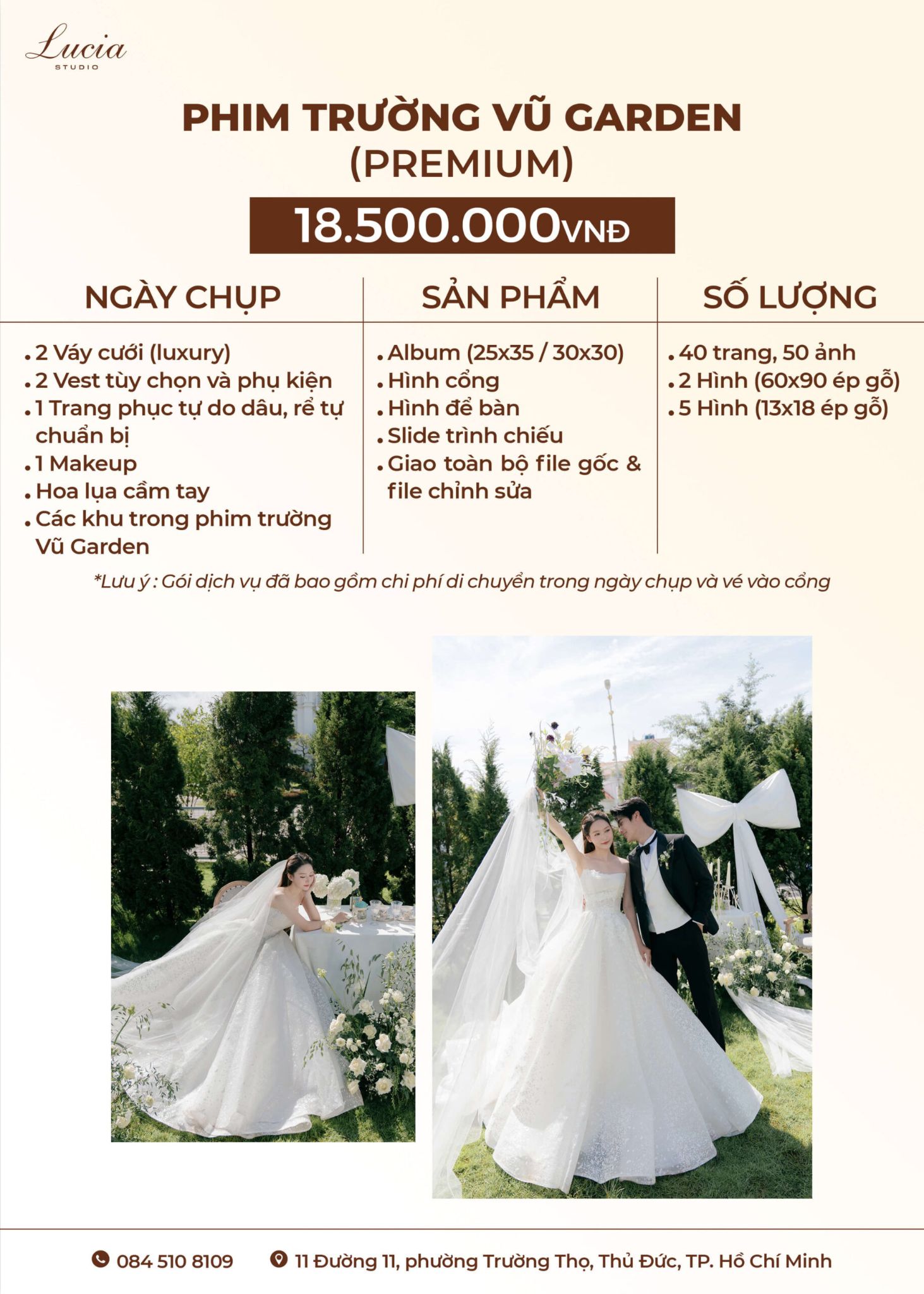 Phim trường Vũ Garden 18.500.000